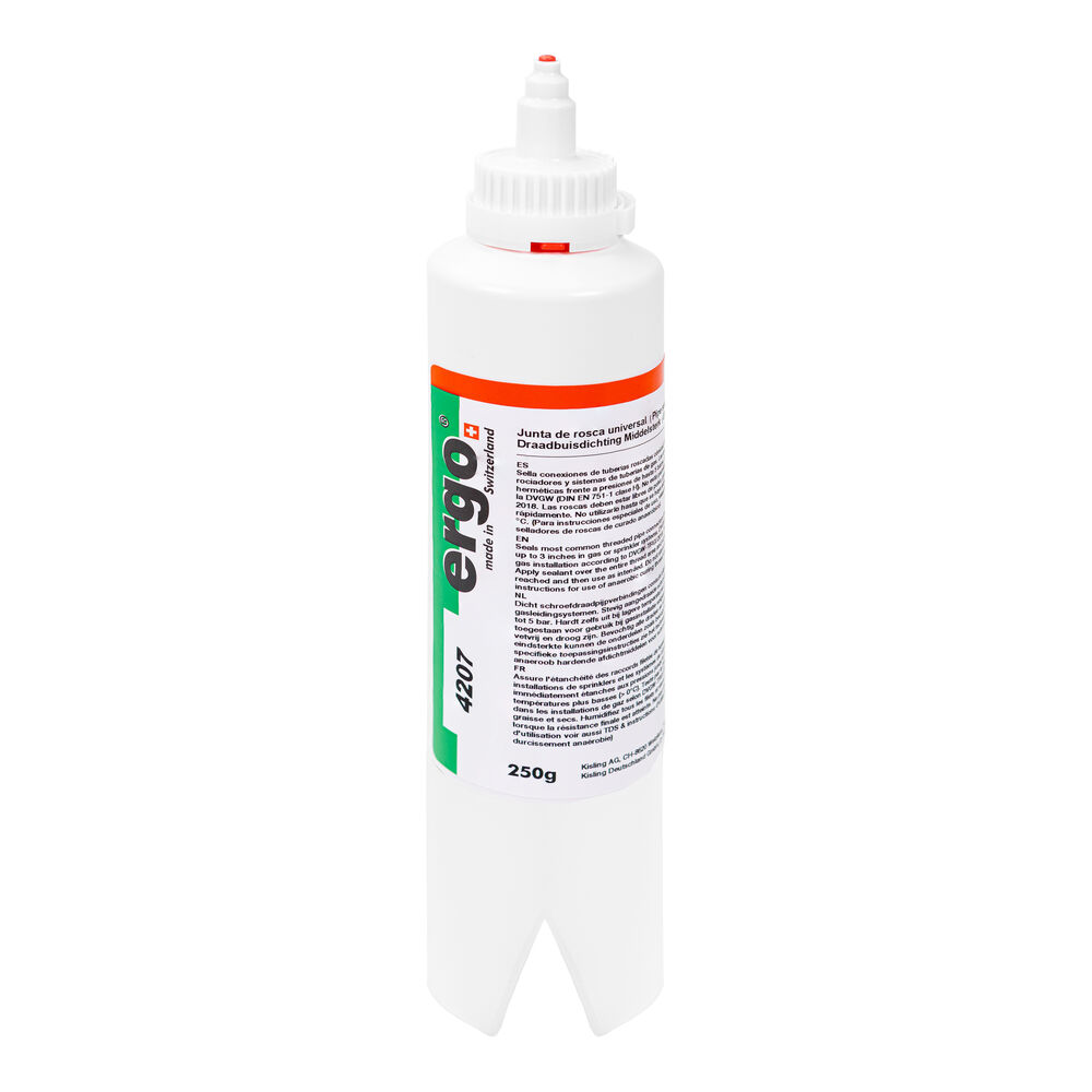 844207250 ERGO 4207 ANAEROBE PIJPDRAADAFD. 250 ML MEDIUM STERKTE